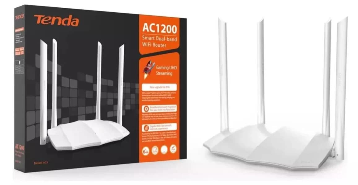 Tenda AC5 AC1200 Smart Dual Band Wifi Router